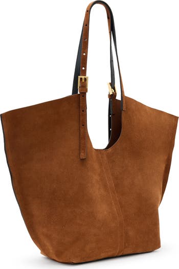 Ara East West Suede Tote
