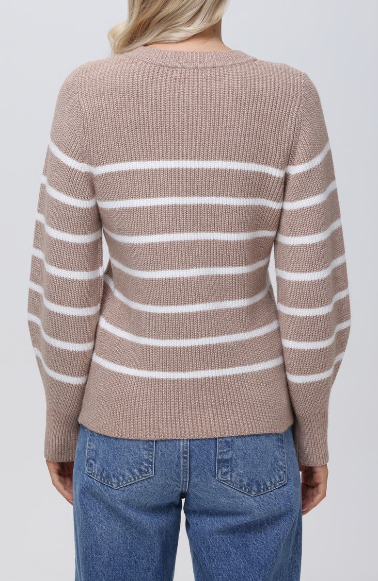 525 Josie Stripe Cardigan, Alternate, color, 