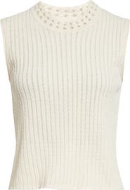 Jason Wu Collection Cable Stitch Sweater Vest