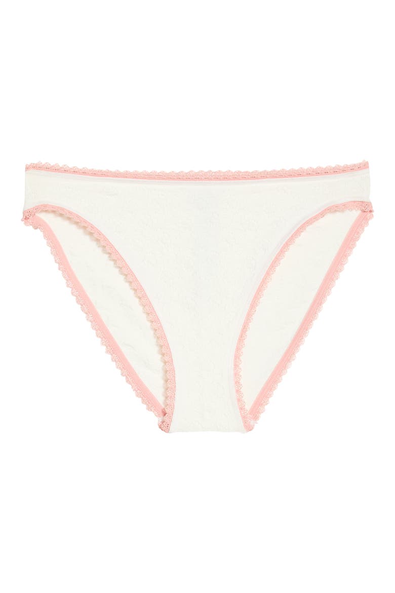 Sweet Point Seamless Bikini, Alternate, color, WHITE ALYSSUM