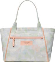Kate Spade New York dash hidden garden print canvas tote