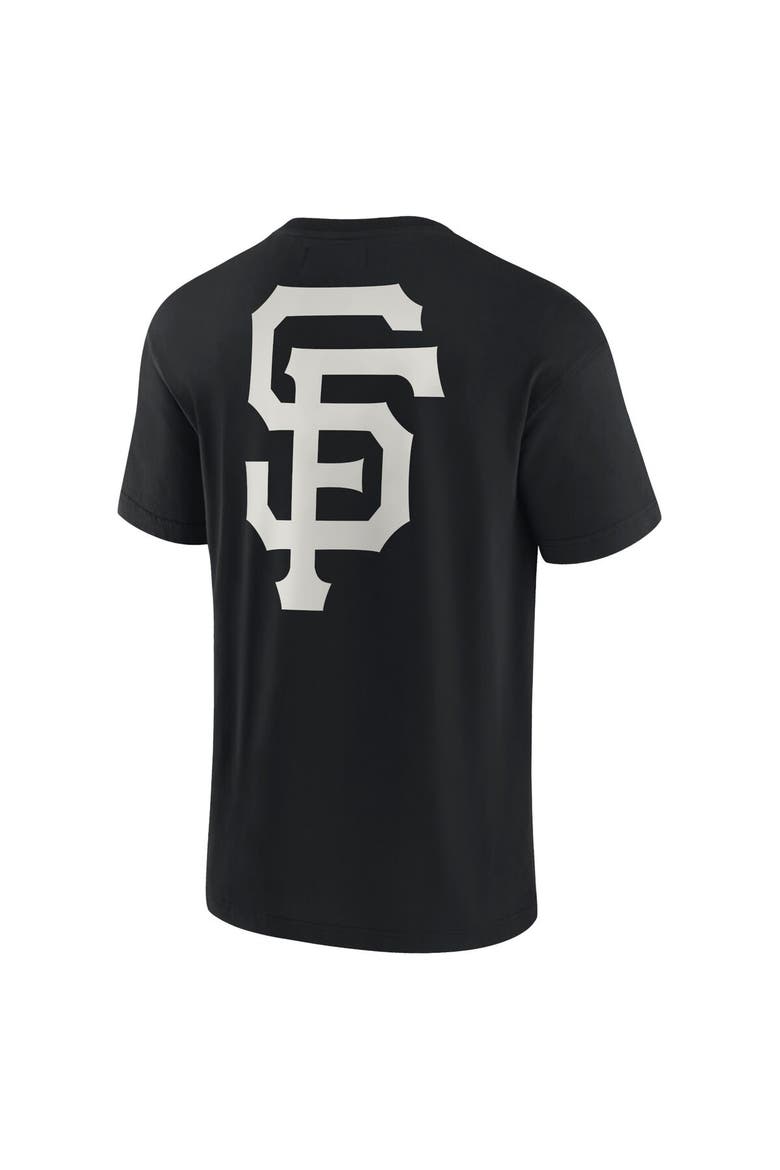 Unisex Fanatics Signature Black San Francisco Giants Elements Super Soft Short Sleeve T-Shirt, Alternate, color, Black
