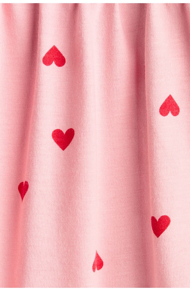 H&M Cotton Dress, Alternate, color, Light Pink/Hearts