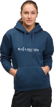 Black Diamond Heritage Wordmark Pullover Hoodie - Women's