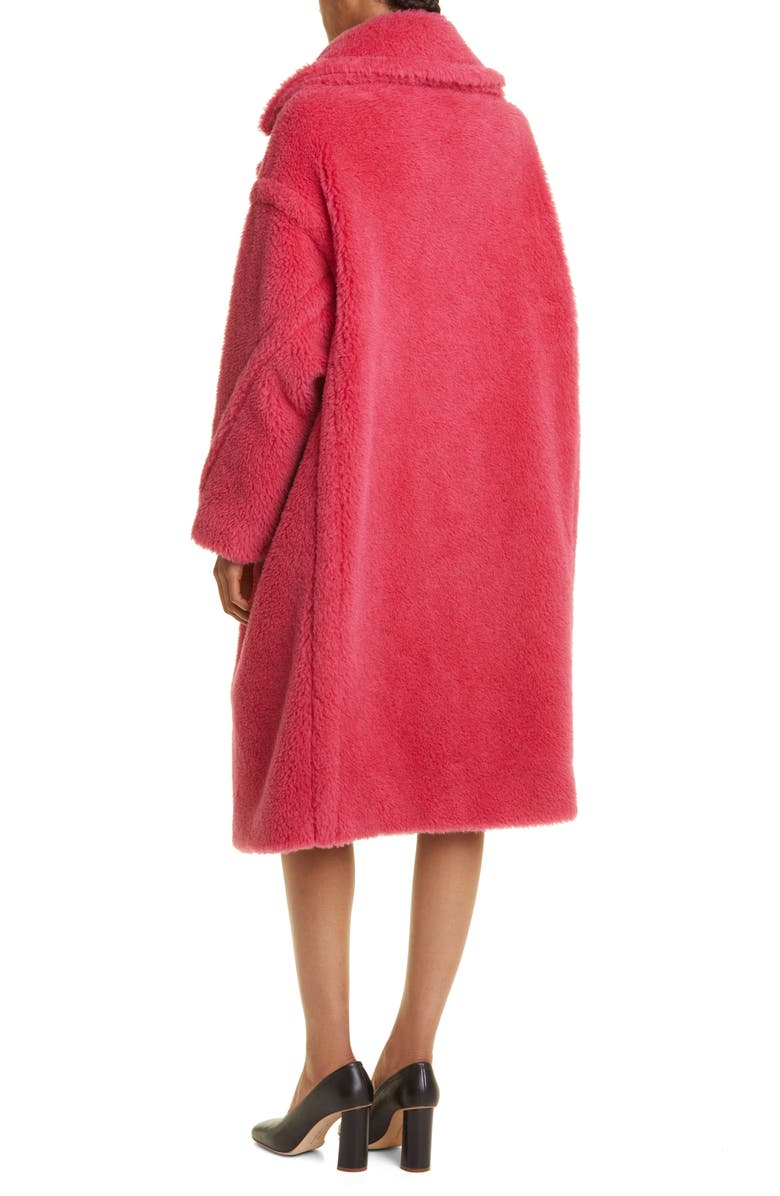 Max Mara Tedgirl Alpaca, Virgin Wool & Silk Coat, Alternate, color, 