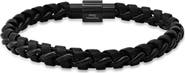 HMY JEWELRY Braided Leather Bracelet