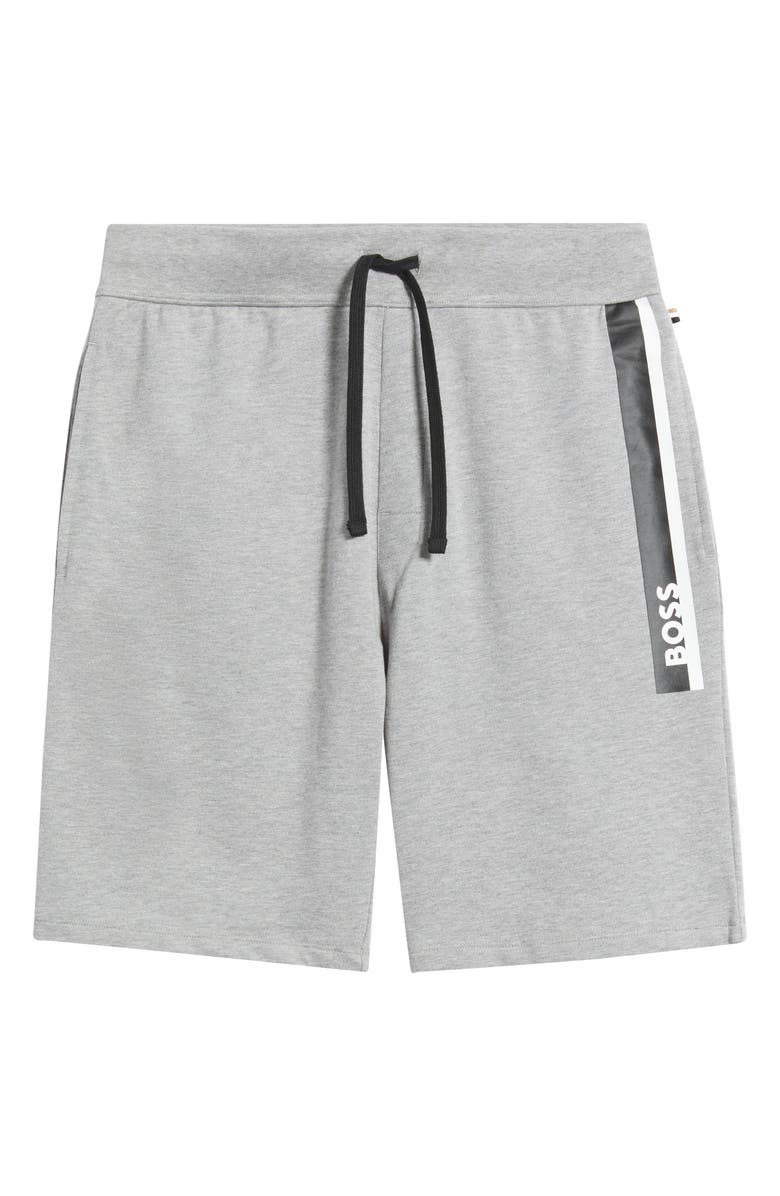 BOSS Authentic Lounge Shorts, Alternate, color, Medium Grey