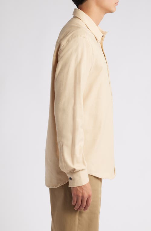 Peregrine Lounge Button-up Shirt In Camel