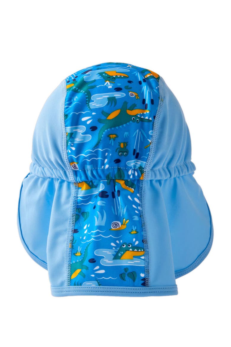 Legionnaire Sun Hat, Alternate, color, Crocodile Swamp