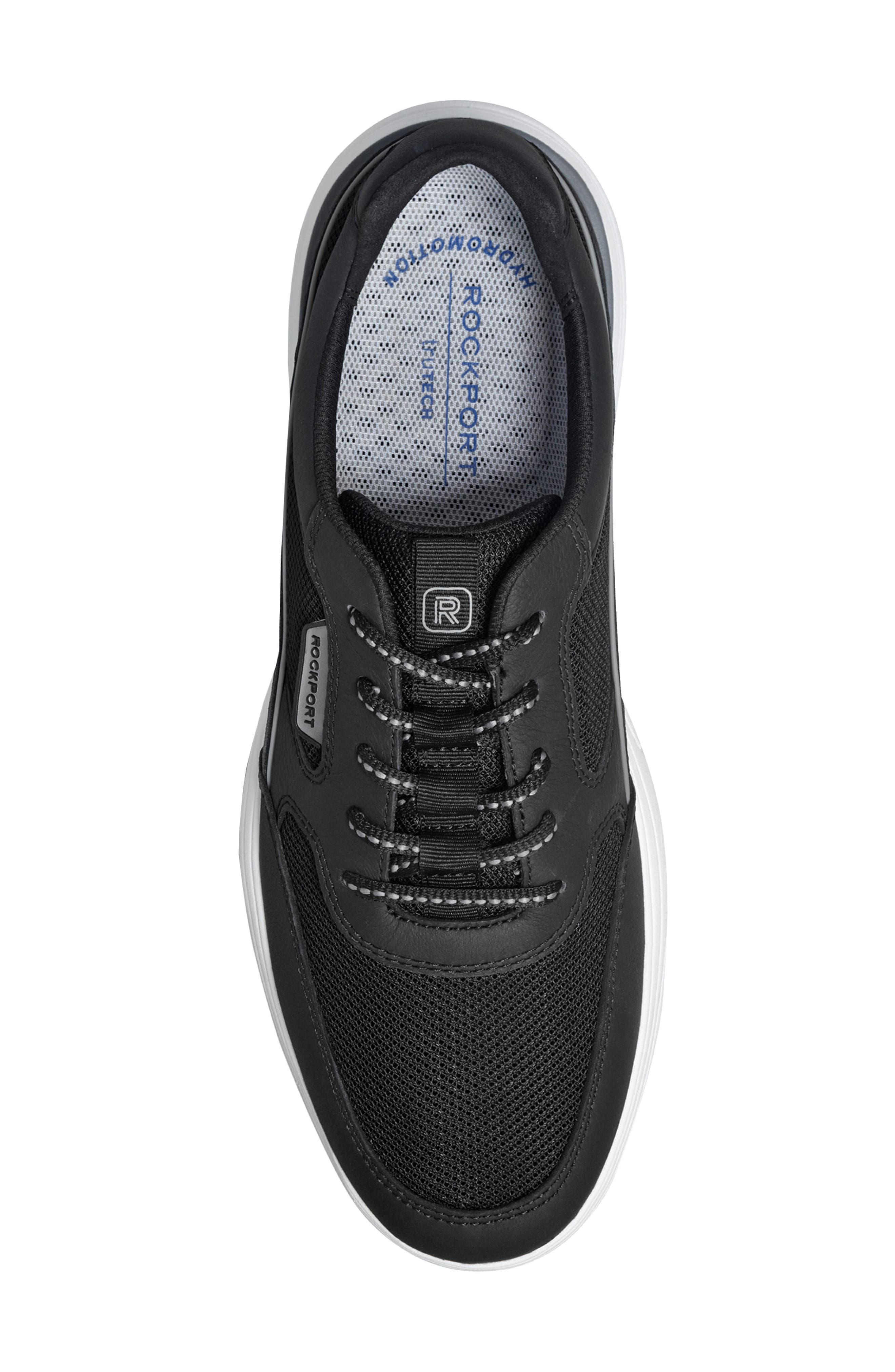Rockport Seabrook Sneaker, Alternate, color, Black