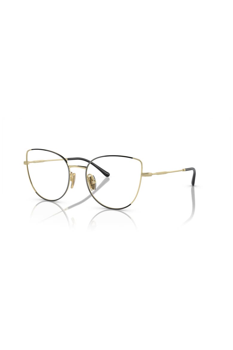 53mm Cat Eye optical glasses, Main, color, Black