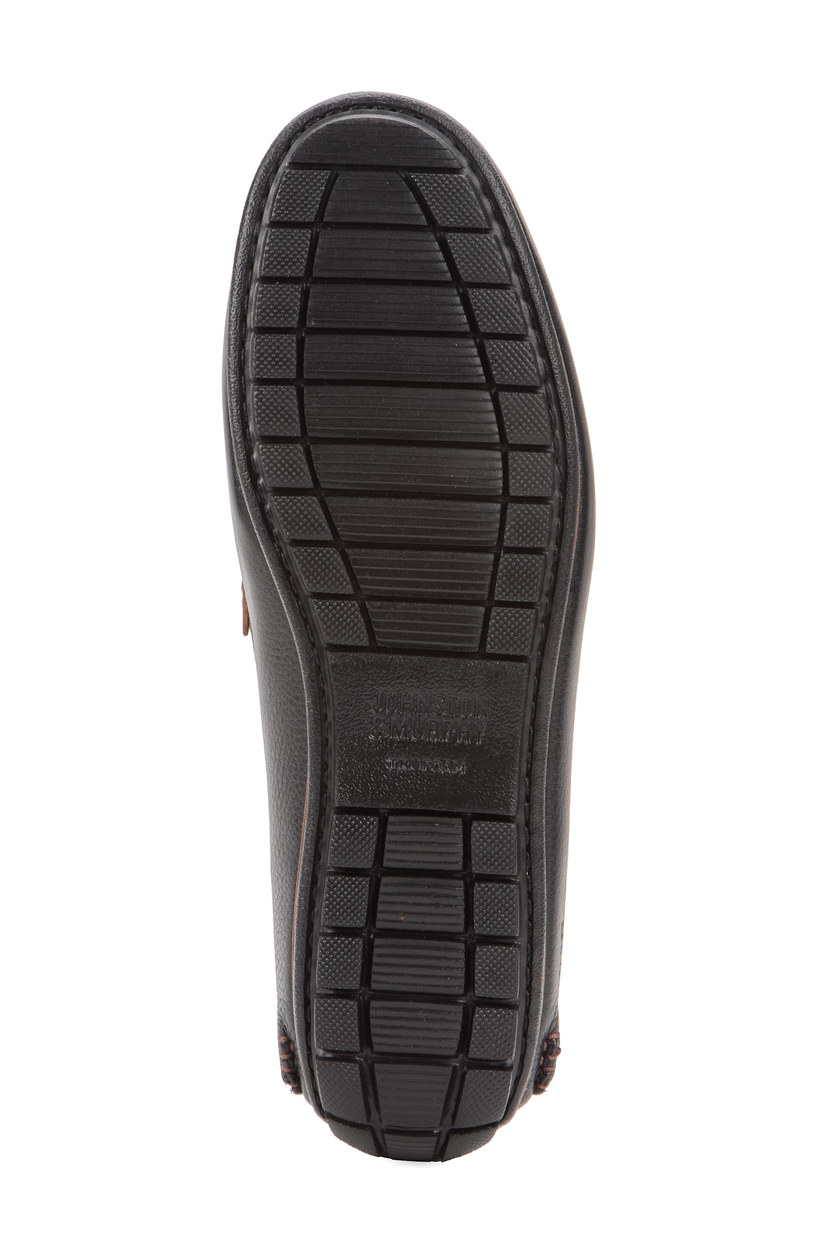 Johnston & Murphy Cort 2.0 Penny Loafer, Alternate, color, Black Full Grain/Croc Grain