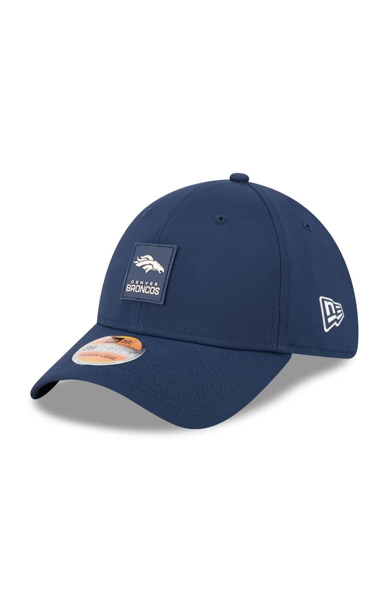 New Era Men's New Era Navy Denver Broncos 2025 Sideline 39THIRTY Flex Hat, Alternate, color, Navy