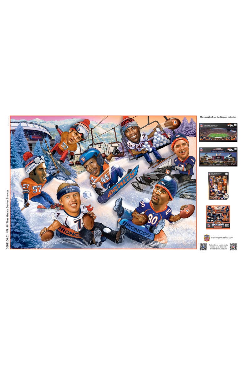 Denver Broncos 500 Piece Puzzle, Alternate, color, Multicolor