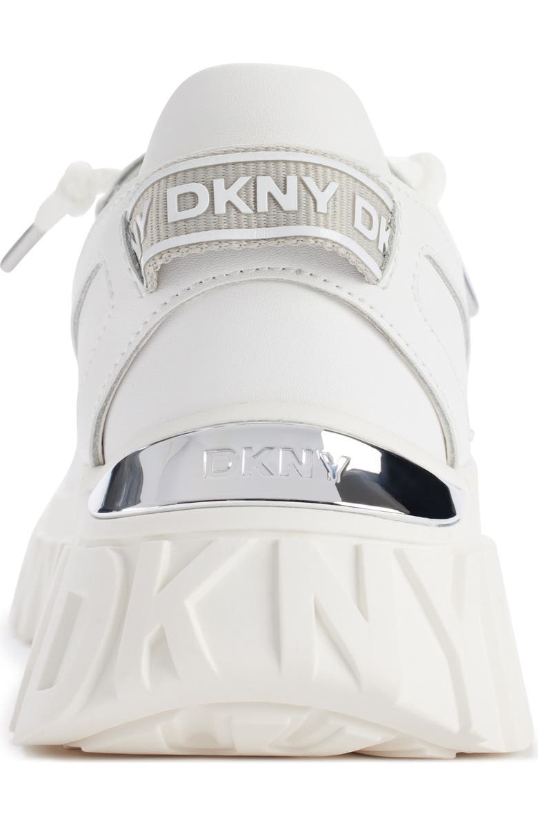 DKNY Lacamp Platform Sneaker, Alternate, color, White