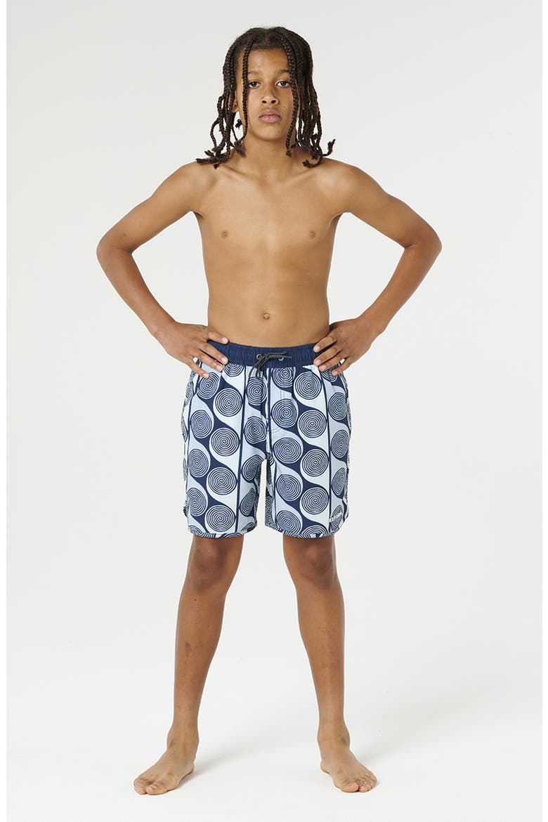 Kids' Primary Volley Swim Trunks, Alternate, color, DARK NAVY