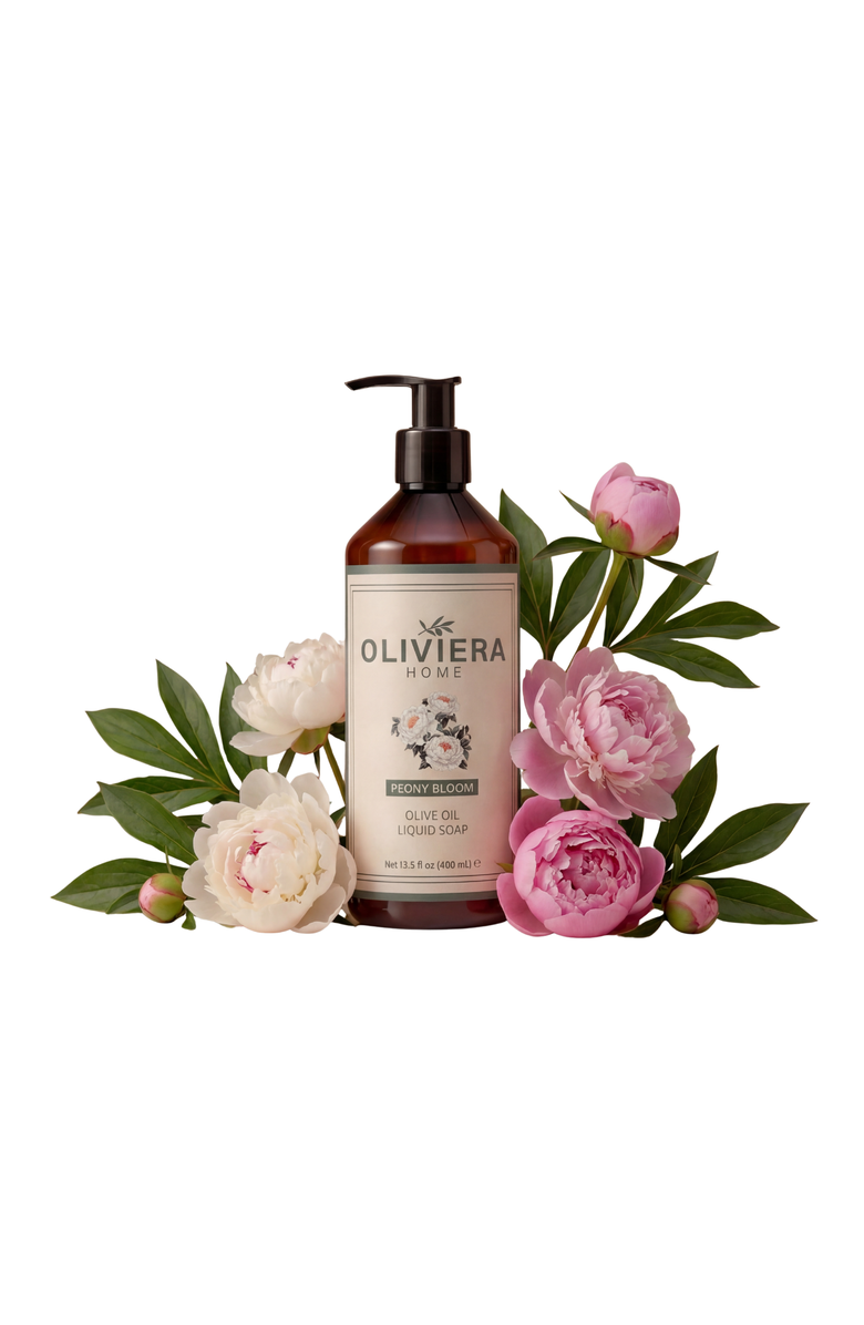 Oliviera Home Peony Bloom Hand Wash Duo, Main, color, Pink