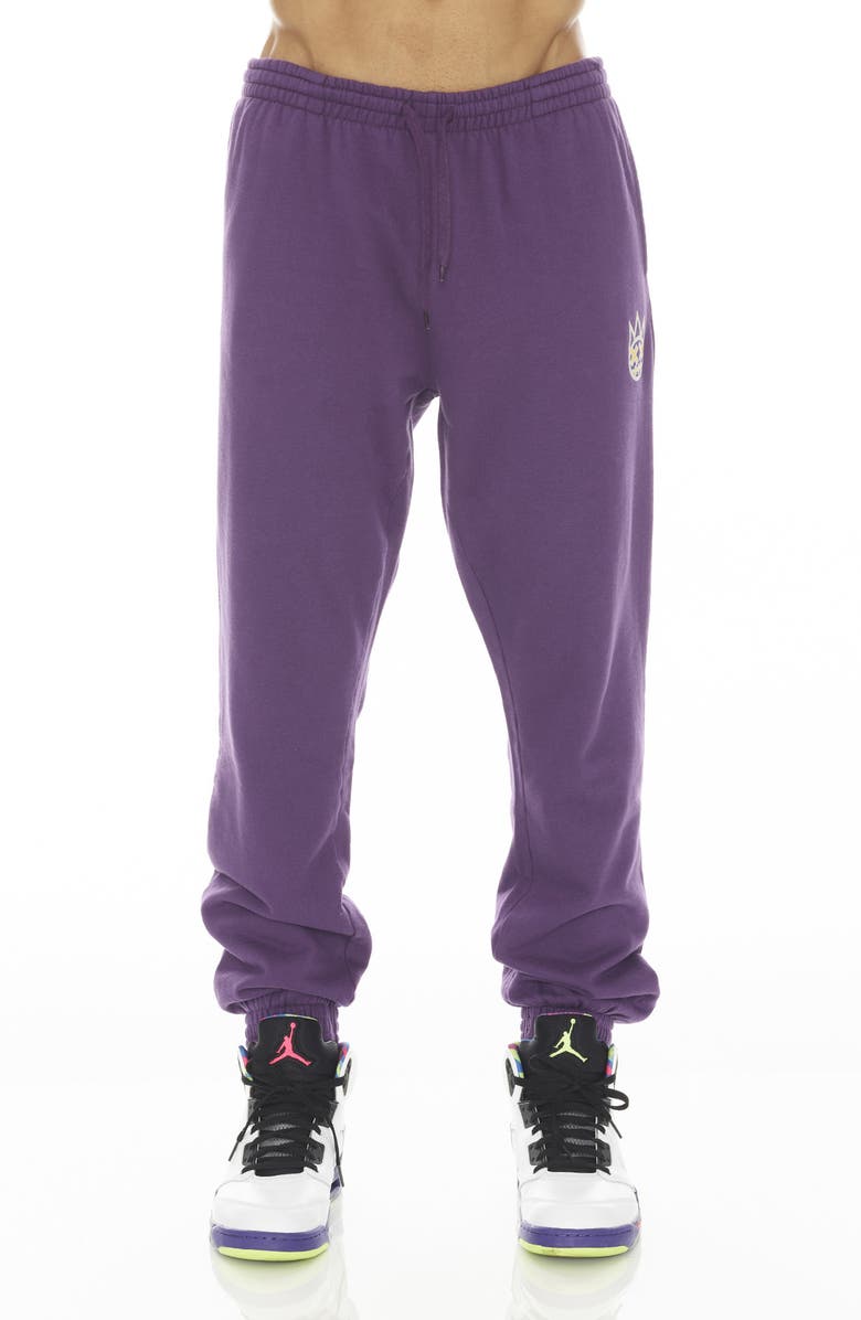 Cult of Individuality Core Slim Sweatpants, Main, color, Acai