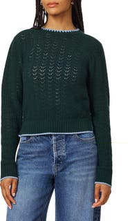 Scotch & Soda Open Stitch Cotton Sweater