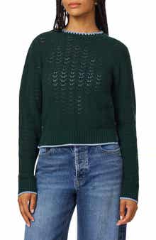 Open Stitch Cotton Sweater