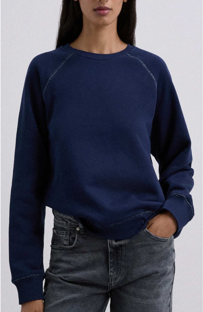 Scalpers Verticallogo Sweater, Main, color, Navy