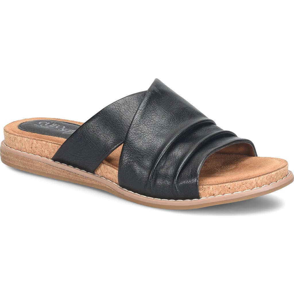 Shop Eurosoft Elesha Slide Sandal In Black