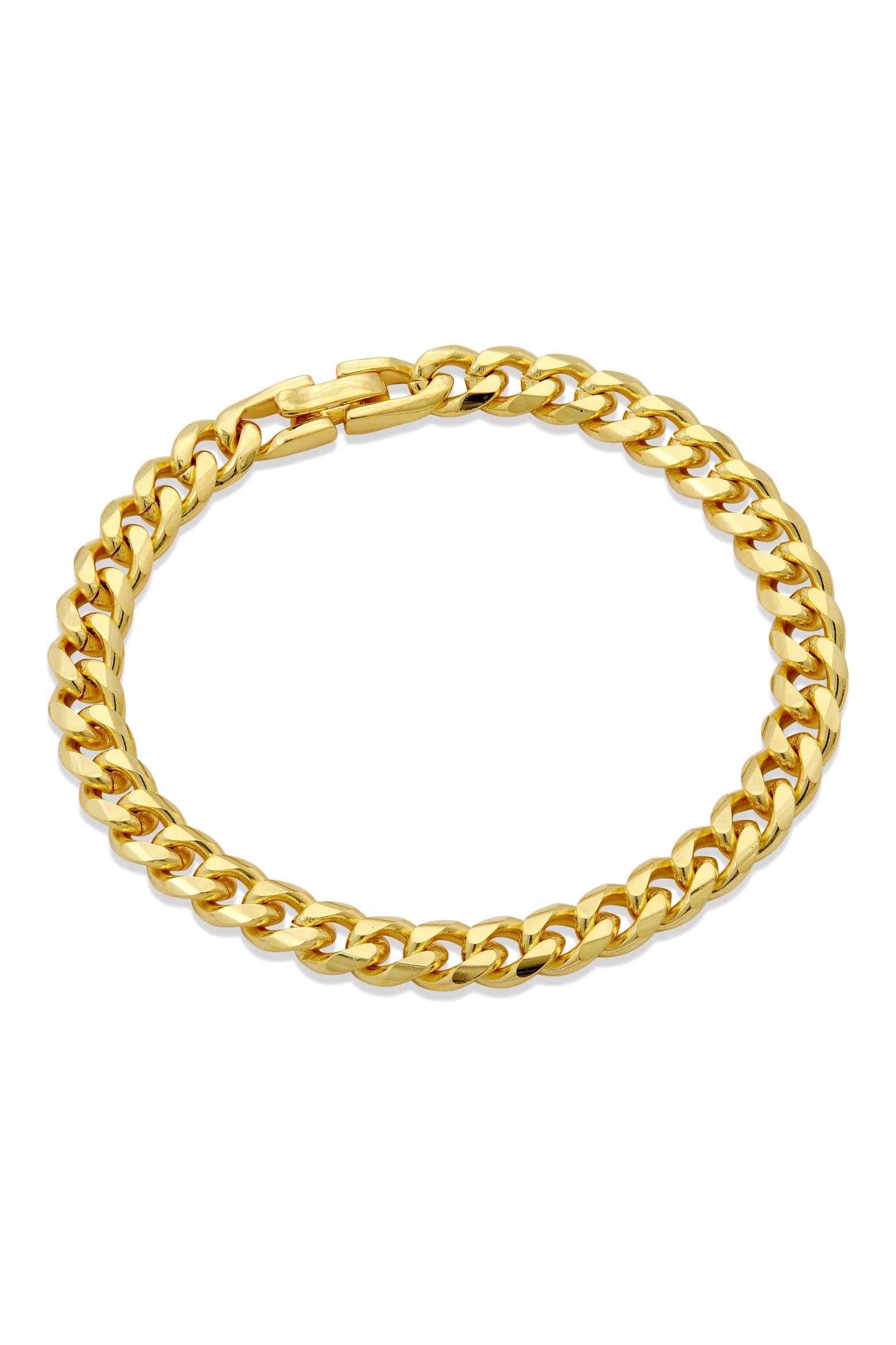 Tech Savvy Color SAVVY CIE JEWELS Flat Curb Chain Bracelet (Women) | Nordstromrack