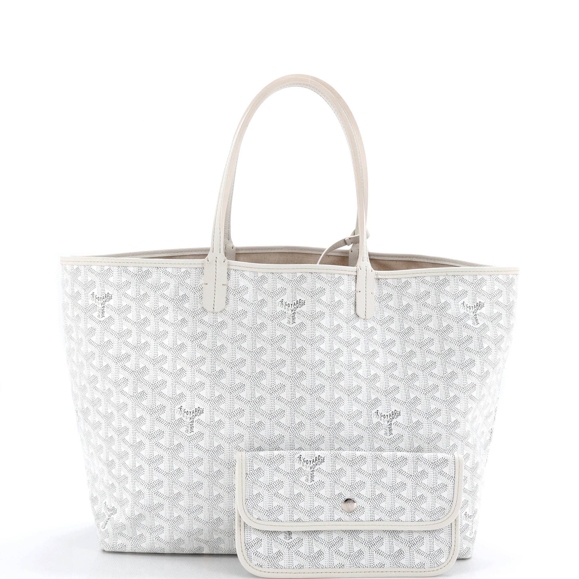 Pre-Owned Goyard Saint Louis Tote Coated Canvas PM, Alternate, color, 