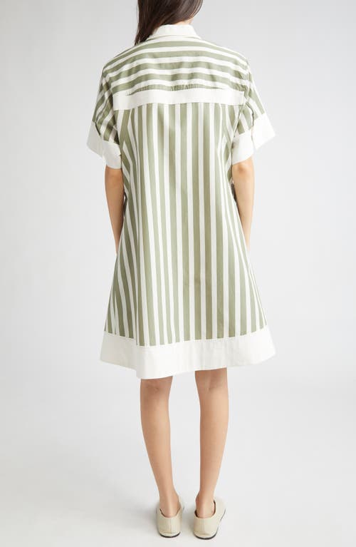 3.1 Phillip Lim Stripe Short-sleeve Shirt Dress