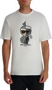 KARL LAGERFELD PARIS Split Personality Karl Graphic T-Shirt