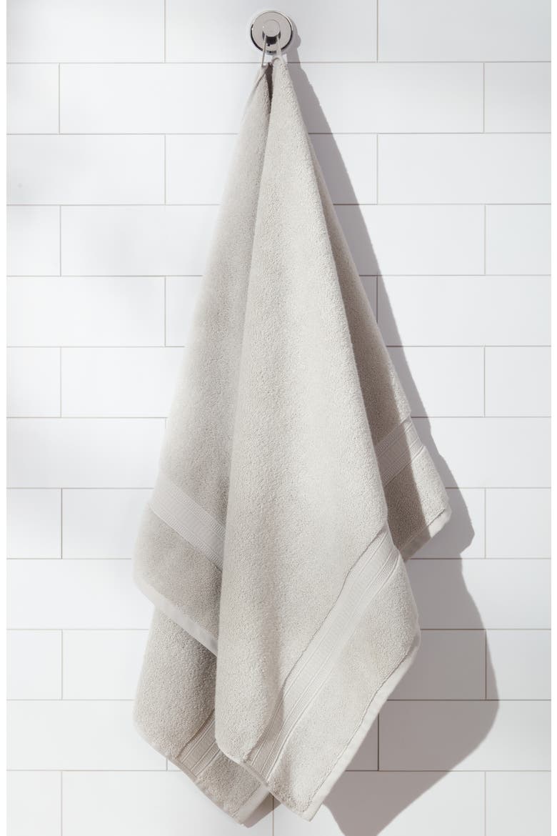Zero Twist Cotton Bath Towel, Alternate, color, GREY VAPOR