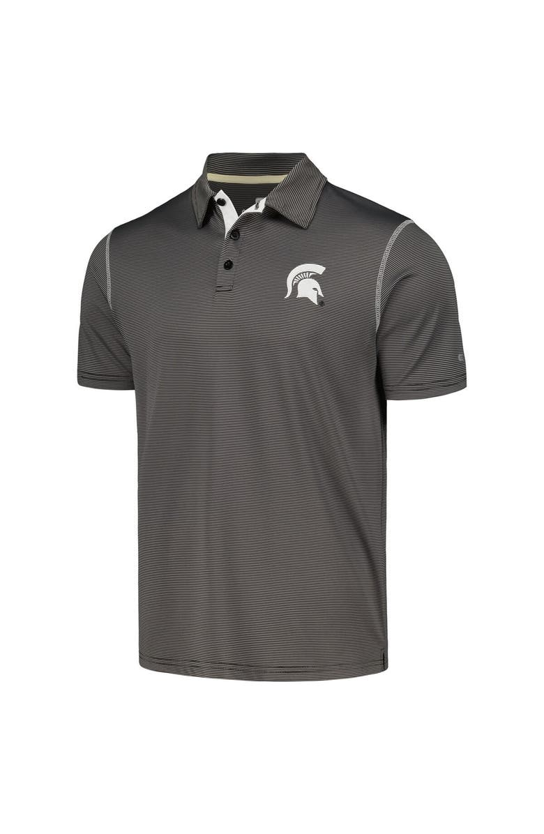 COLOSSEUM Men's Colosseum  Gray Michigan State Spartans Cameron Polo, Alternate, color, 