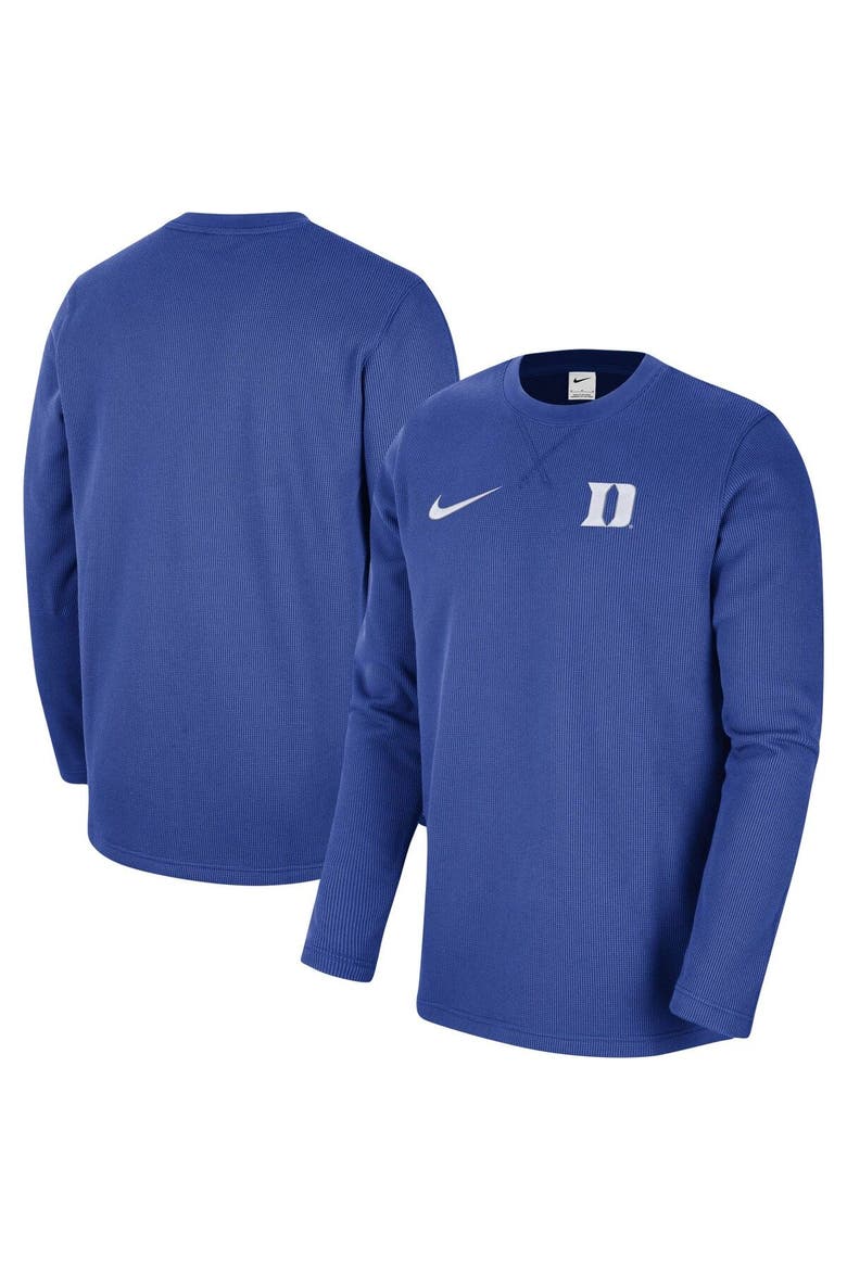 Men's Nike Royal Duke Blue Devils Pullover Sweatshirt, Main, color, Royal