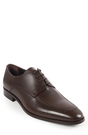 Vellapais Warwick Apron Toe Derby In Brown