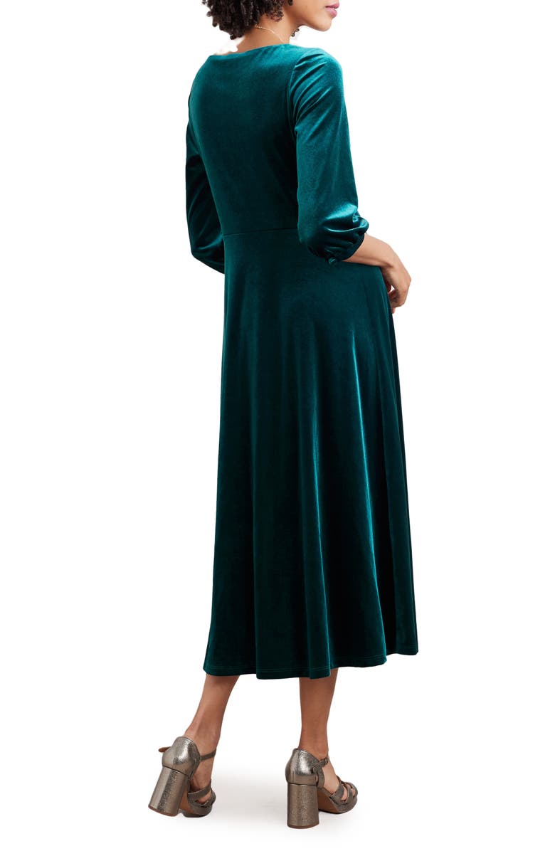 Seasalt Cornwall Oak Cottage Velour Dress, Alternate, color,