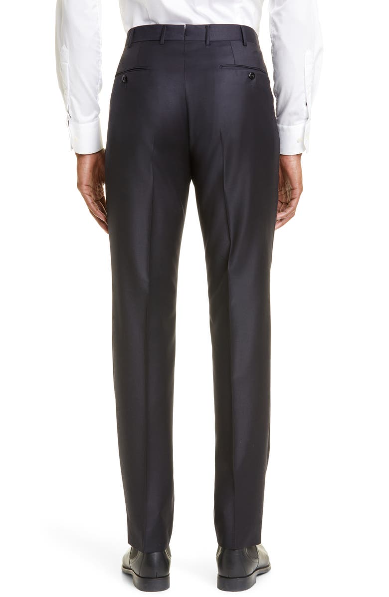 ZEGNA Slim Fit Wool Pants, Alternate, color, 