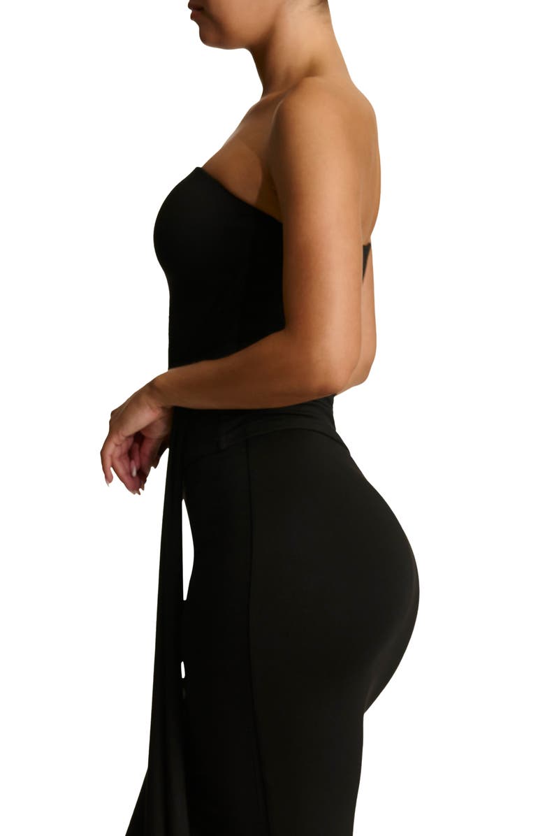 Naked Wardrobe Smooth Draped Tube Top, Alternate, color, 