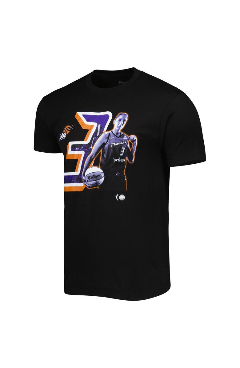 Stadium Essentials Unisex Stadium Essentials Diana Taurasi Black Phoenix Mercury Player Skyline T-Shirt, Alternate, color, 