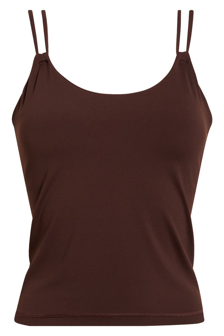 Ultimate Studio Strappy Tank, Alternate, color, SABLE BROWN