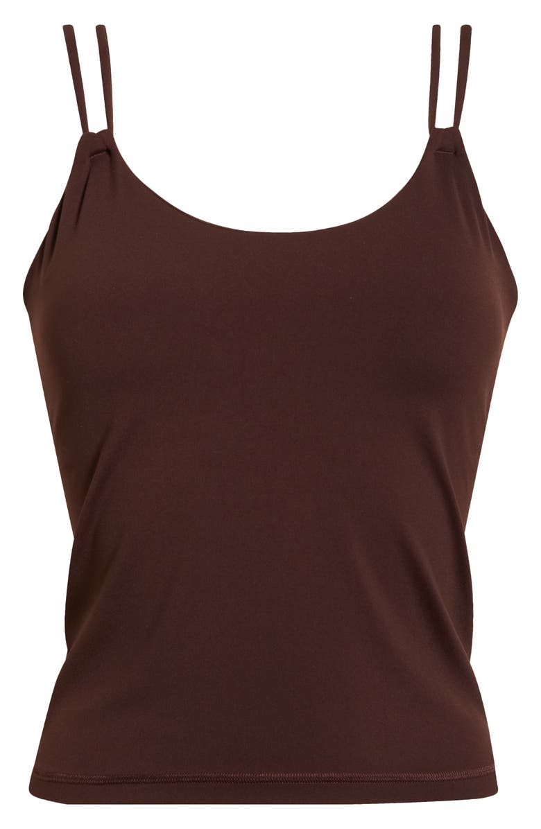 Sweaty Betty Ultimate Studio Strappy Tank, Alternate, color, Sable Brown
