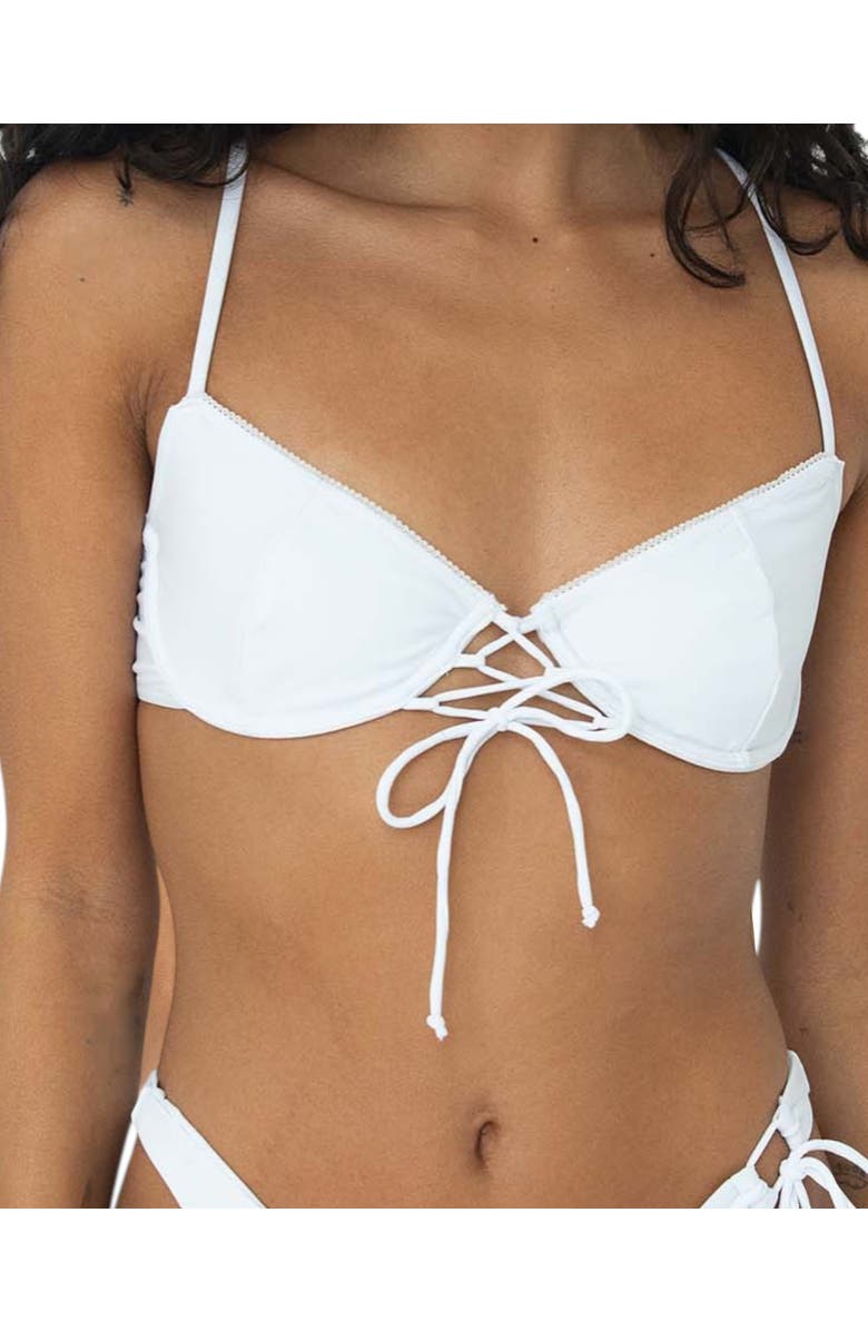 Bright Swimwear Alice Top, Alternate, color, White