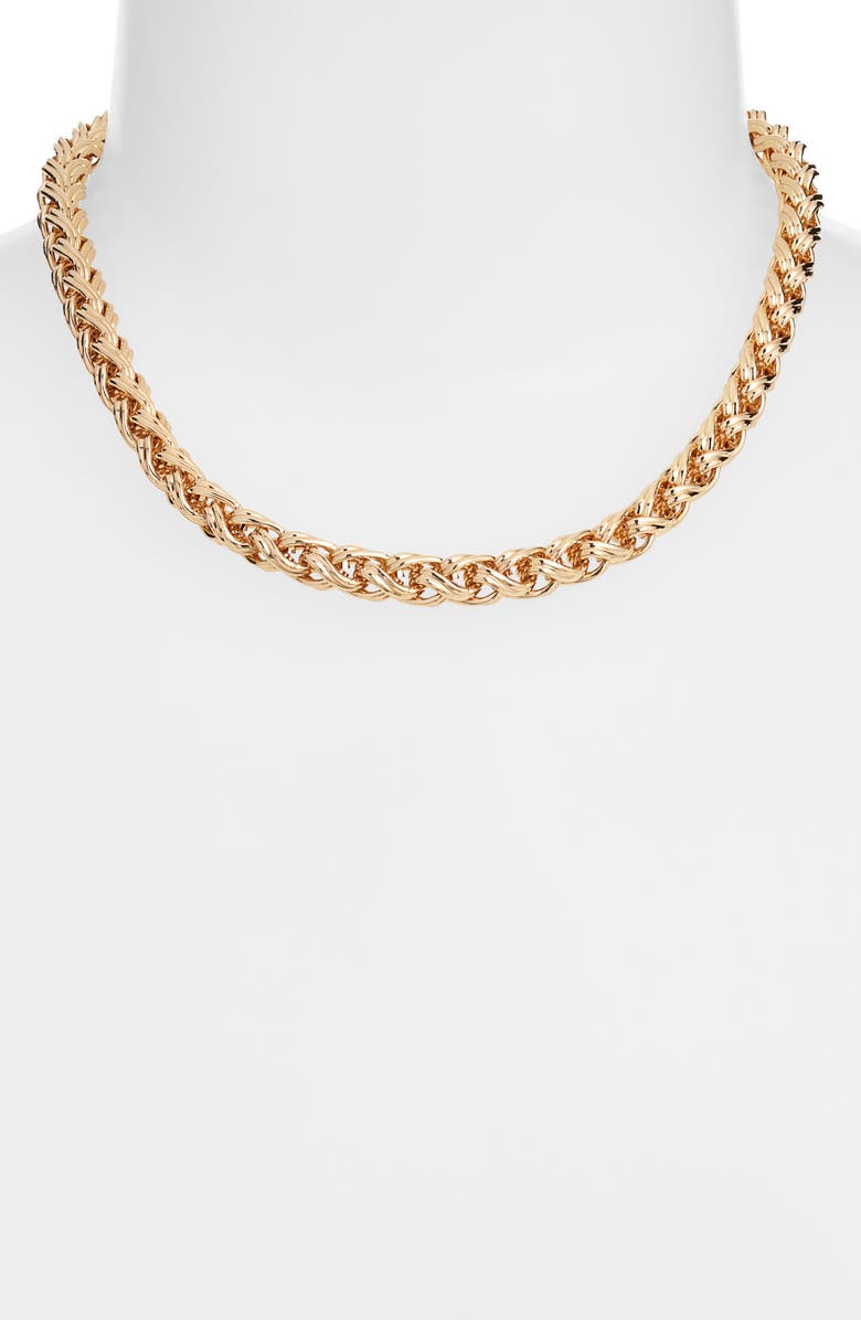 Nordstrom Chunky Chain Necklace, Alternate, color, Gold