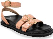 CHASE AND CHLOE Elaxi Flatform Sandal