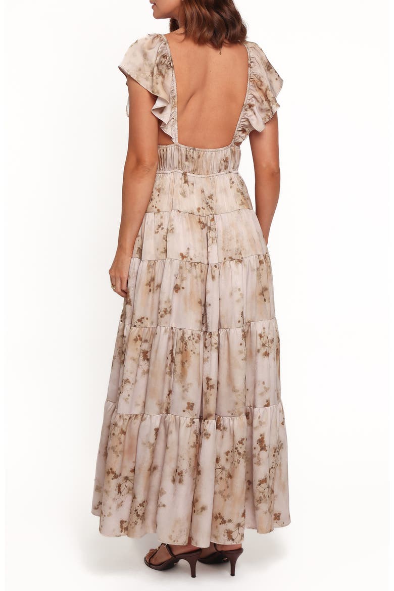 Abelia Maxi Dress, Alternate, color, LIGHT OLIVE MULTI
