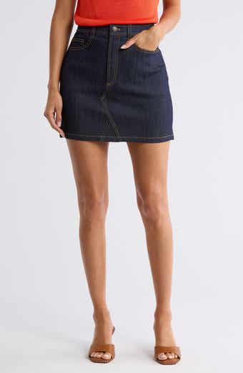 Alex Denim Miniskirt