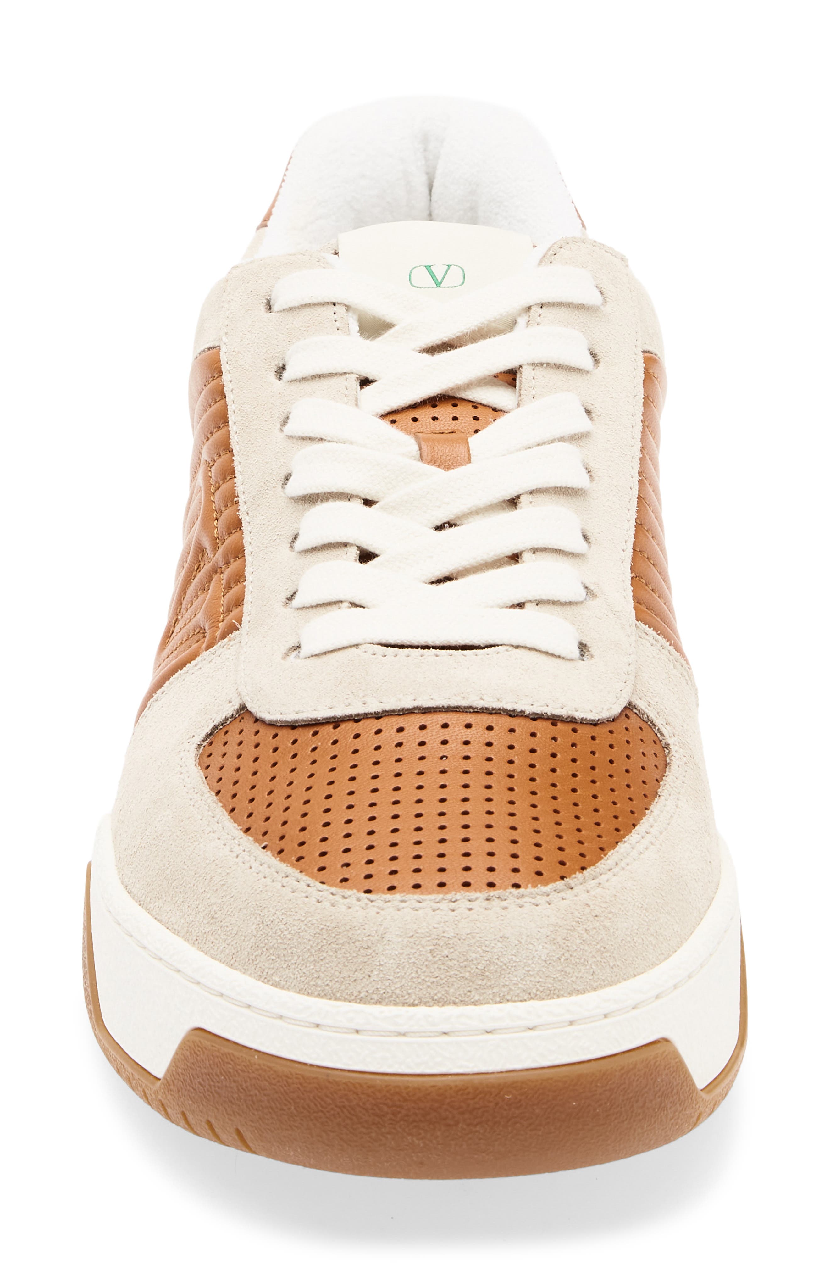 Sparry Low Top Sneaker, Alternate, color, BROWN MULTI
