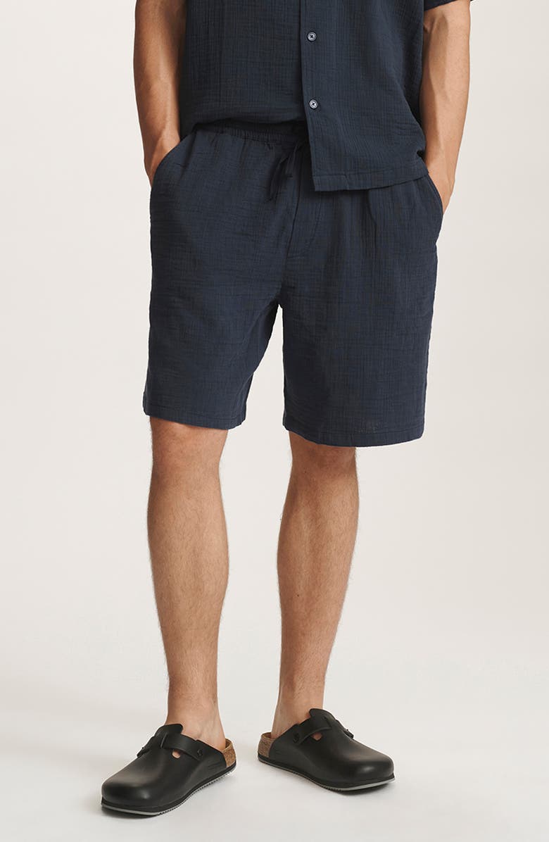 Mavi Jeans Drawstring Cotton Shorts, Main, color, 