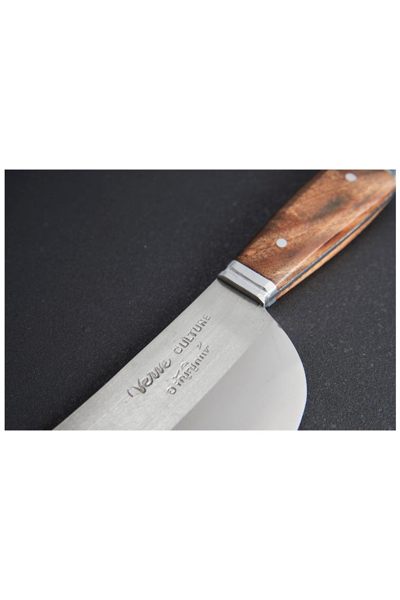 Thai Chef's Knife #1, Alternate, color, BROWN