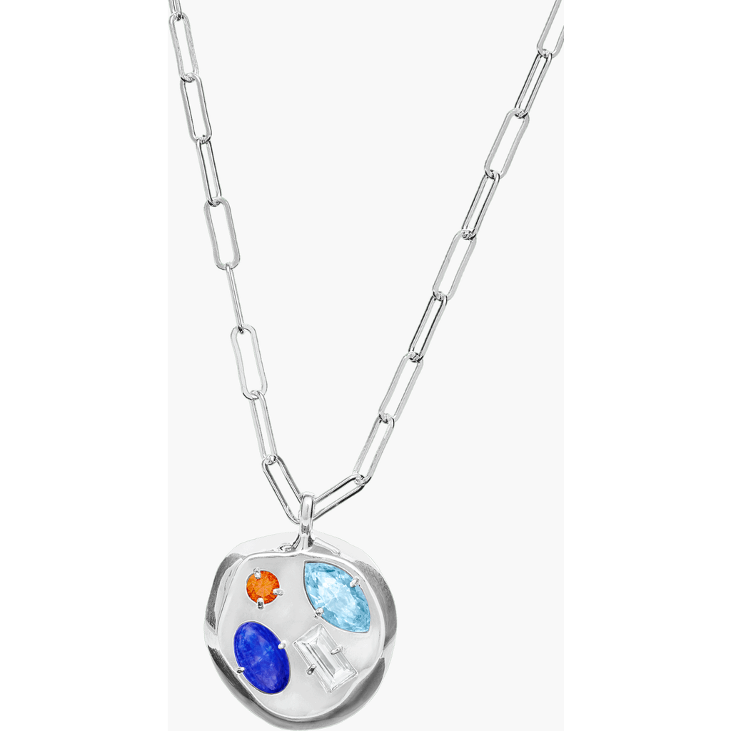 Birthdate Co. The March Birthdate Silver Pendant In March 23rd - Silver