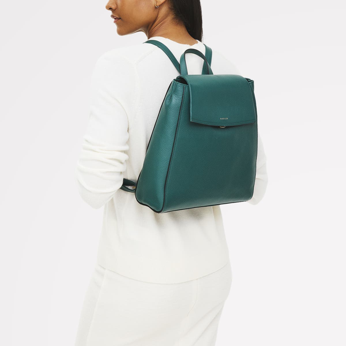 Radley Pickwick Medium Flapover Backpack, Alternate, color, Cedar